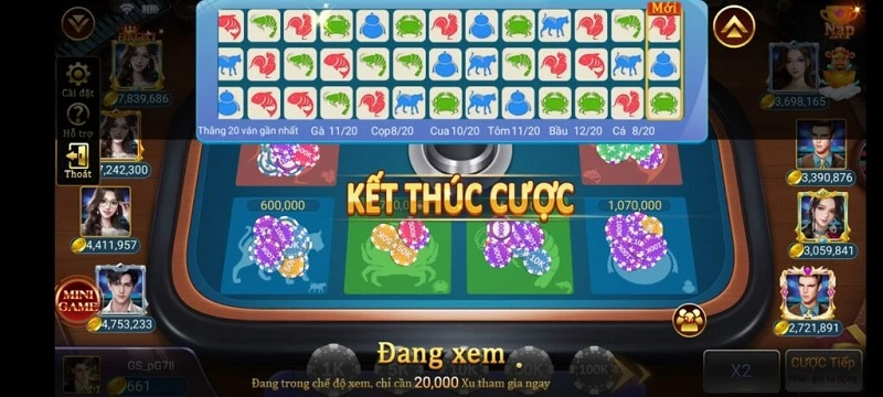 Theo dõi lịch sử bầu cua đưa ra chiến thuật hợp lý khi cá cược bầu cua tại twin68